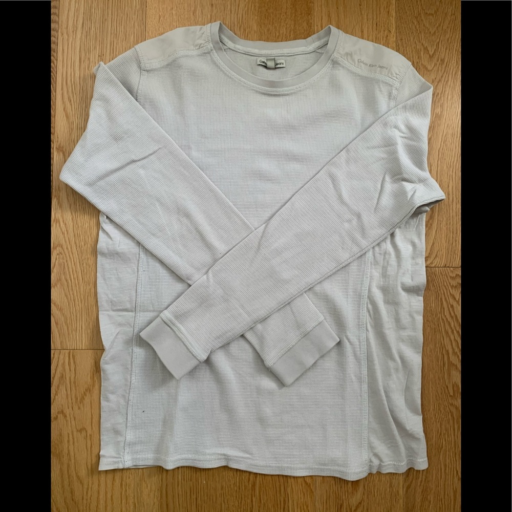 Calvin Klein Knit Long-Sleeve T-Shirt